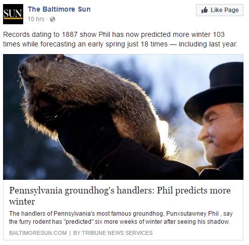 RealRogueNASA's tweet image. The groundhog has obviously been threatened by the Trump administration into climate denial. #climatefacts #climatechange #resist