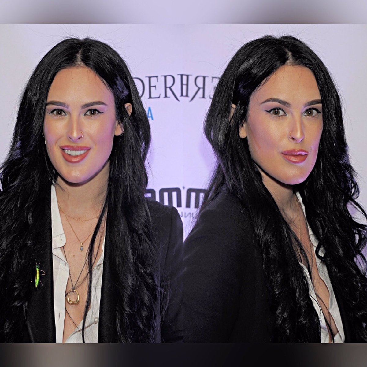 Rue4You's tweet photo. @TheRue attends #FISHBOWL grand opening party in New York City. #RumerWillis #NYC 02.01.17 https://t.co/Gm0DJjOCEA