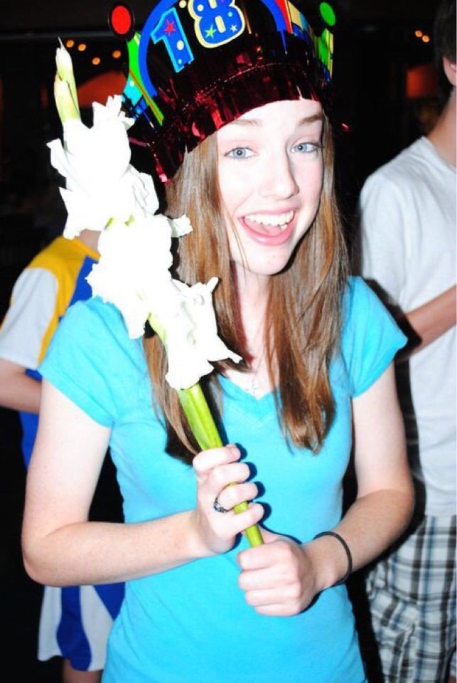 EastFriscoYL's tweet photo. The final #TBT of the day - it's @emycarpp! #HappyEighteenth. See y'all at Throwback Club on Monday. Wear something from your fav decade! https://t.co/RMDForCQgi