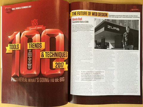 Always love seeing <a href="/ZURB/">ZURB</a>'s thinking lead the industry. Check us out in Web Designer Magazine this month!