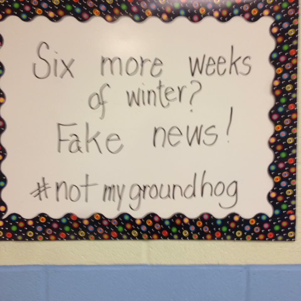 spann's tweet photo. At a local school today... https://t.co/msc9O2uBgG
