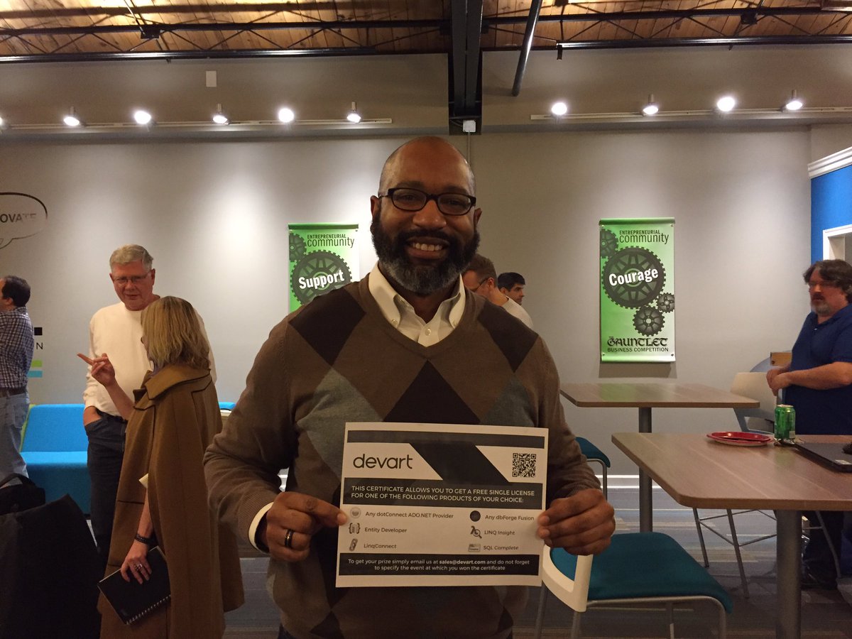 Congrats to Will Stuart, winner of a new Devart software license!  Thank you to <a href="/DevartSoftware/">Devart Software</a> for sponsoring us!