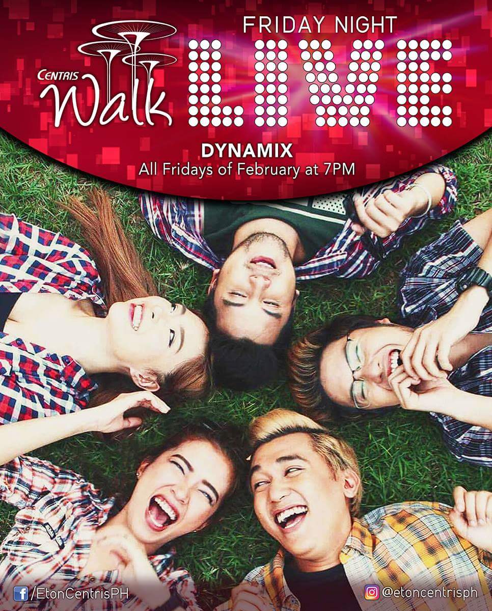 It's an #Acapella Night at Centris Walk later! Watch Dynamix tonight for our Friday Night Live jam. #CentrisWNL #EtonCentrisPH