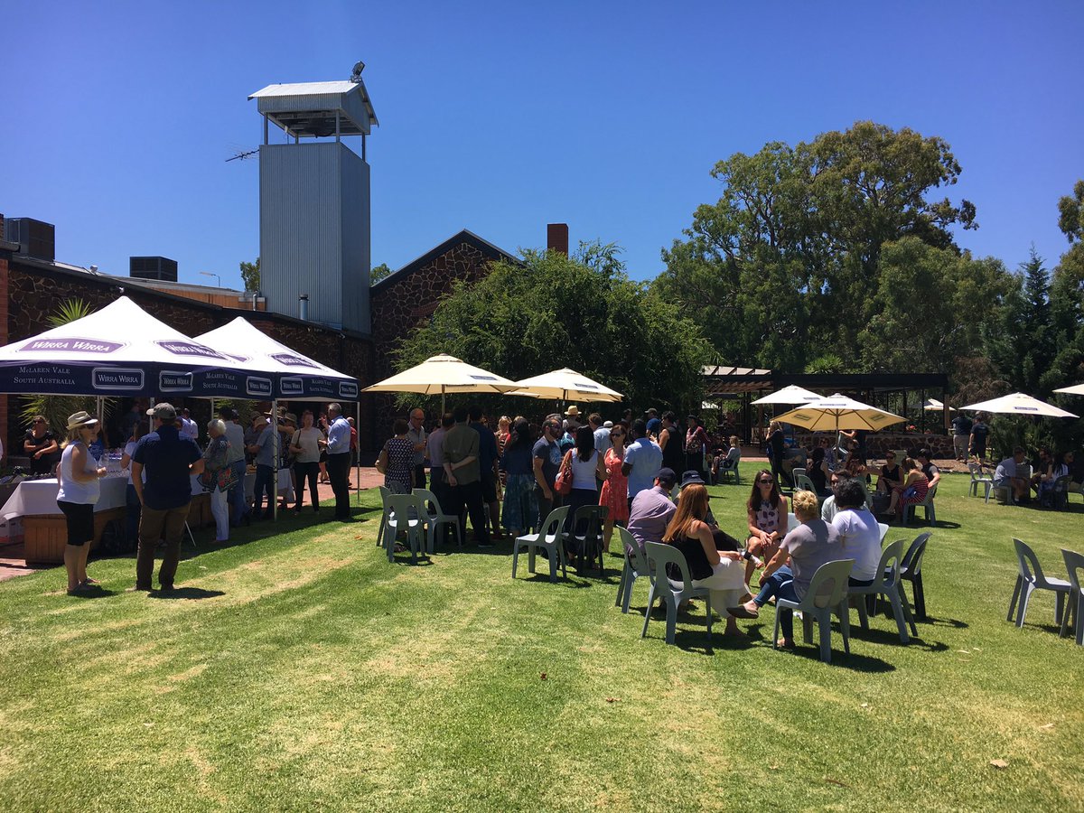 Stunning day at @wirrawirrawines for the annual Bell Ringing ceremony. #V17 is on its way...