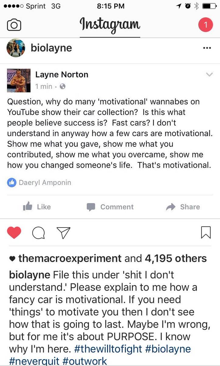 grind2shine365's tweet photo. Couldn't said it any better.
#purposeoverpaper @jaminthompson @BioLayne https://t.co/FOWlm3wqeP