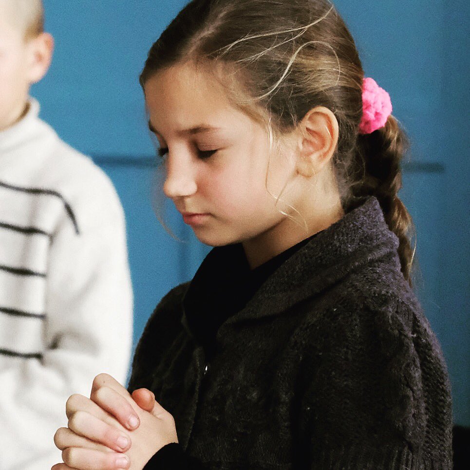 urEngraved's tweet image. Each Bible lesson in orphanages start and end with prayer.