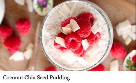BeWellSnacks's tweet photo. Hungry at 3 o'clock? @DeliciouslyYum's Coconut Chia Seed Pudding hits the snack spot. https://t.co/R8LgnQUYOL #coconutchips https://t.co/5lfnF8jqmA