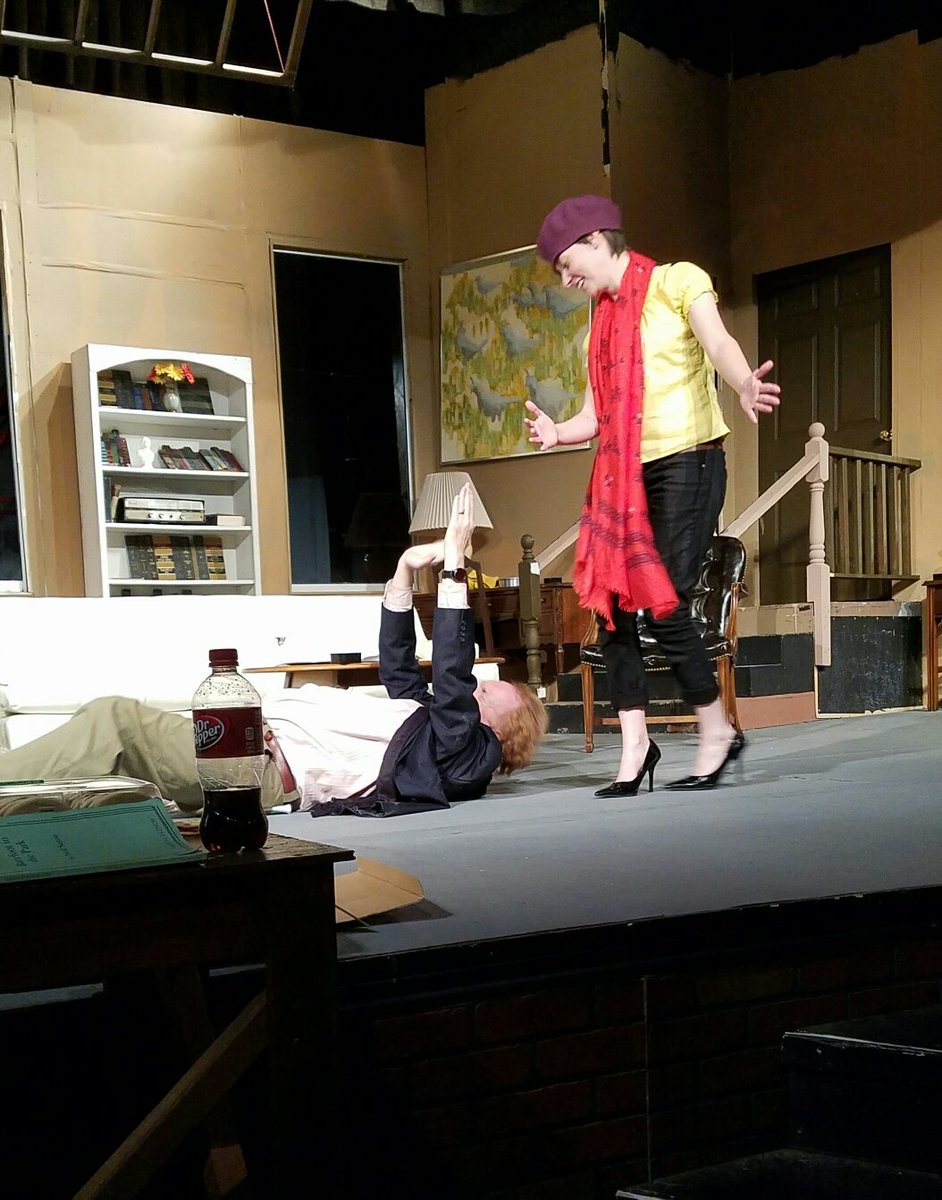 ACTAbilene's tweet photo. #RehearsalInProgress #BarefootInThePark #GetInTheACT https://t.co/XwMK0ijI56