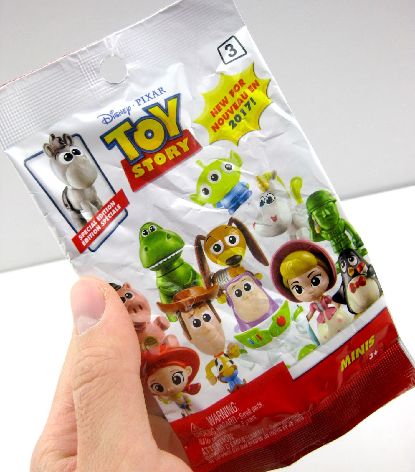 Blind Bag Toy Story Miniatures Dan The Pixar Fan: Mattel Toy