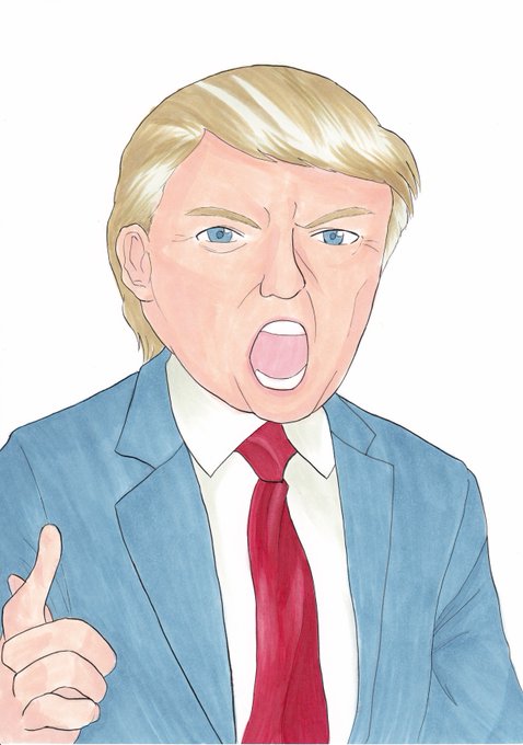 トランプ大統領のtwitterイラスト検索結果 古い順