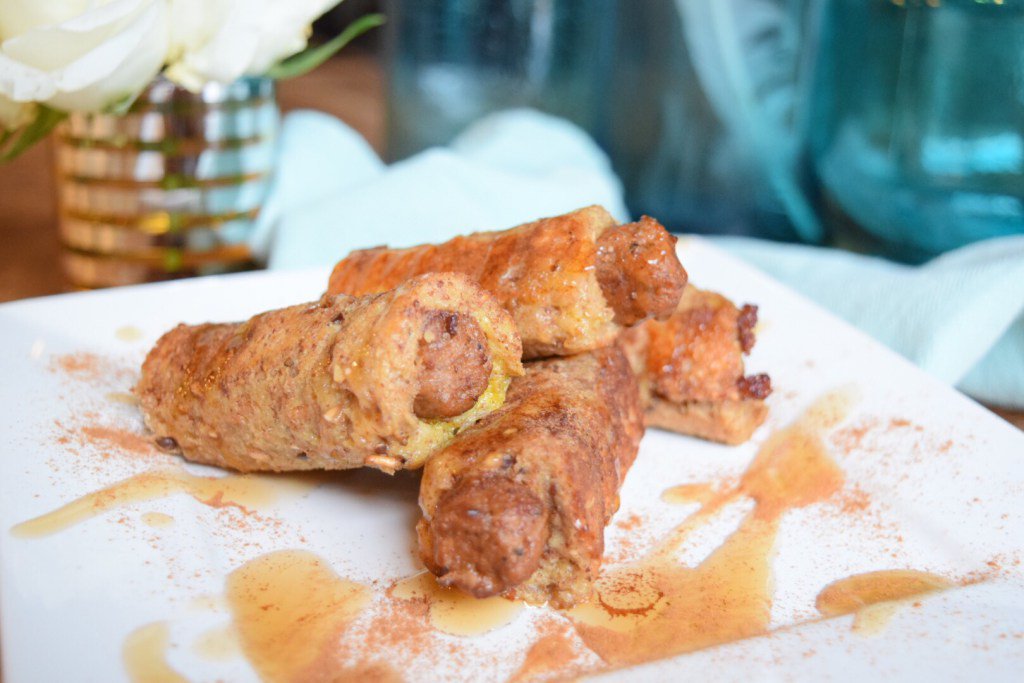 justafitchick's tweet photo. Healthy Sausage French Toast Sticks https://t.co/aOU537cHLL https://t.co/iCEsKsnSYD
