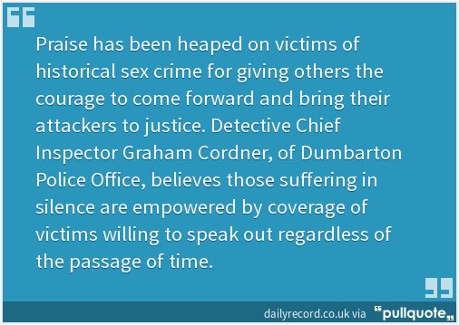 josephintoronto's tweet photo. More victims reporting historical sex crimes in #WestDunbartonshire , #Scotland https://t.co/DJckXKIOvj #HistoricalCase https://t.co/d6Ugj6jQie