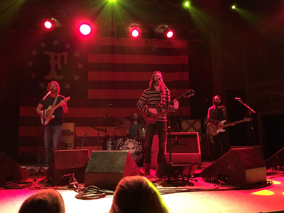 Loving <a href="/TheCRB/">The CRB</a> at <a href="/ogdentheatre/">Ogden Theatre</a>--they came to play!!