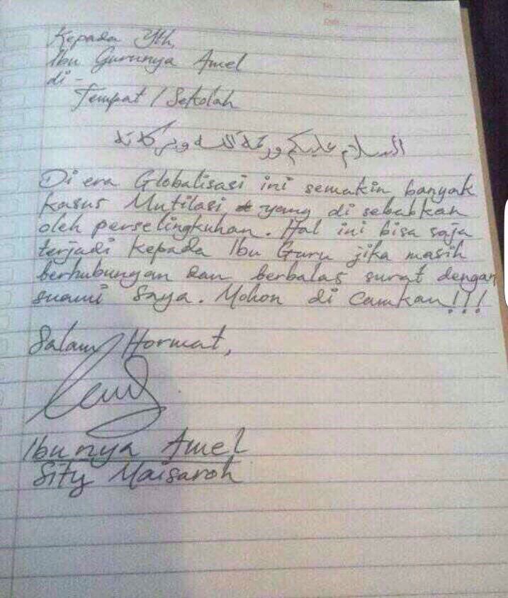 JogjaUpdate's tweet photo. 00.00 Ketika Amel sakit. Bapak berbalas surat dengan guru, ketauan istri.  ~ @andiraa  
https://t.co/WTLKuJZpQn