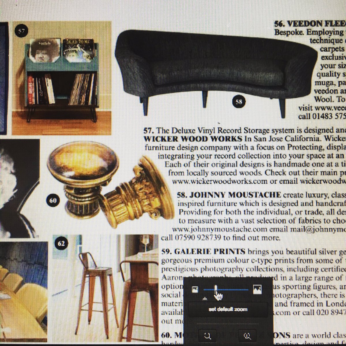WickerWoodWorks's tweet photo. I'm in @theworldofinteriors March edition Check it out! #interiordesign #furnituredesign #furniturebuyer #vinylrecordstorage #records #vinyl https://t.co/29sXkuzxsg