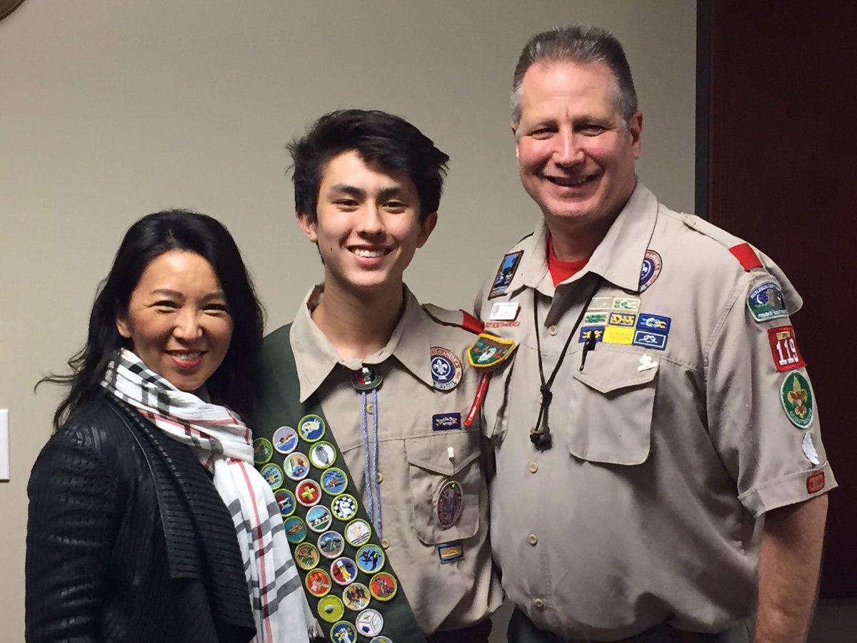 AlNedrich's tweet photo. My son is an Eagle Scout! #eaglescout @chris_nedrich https://t.co/ICj94zjVAm