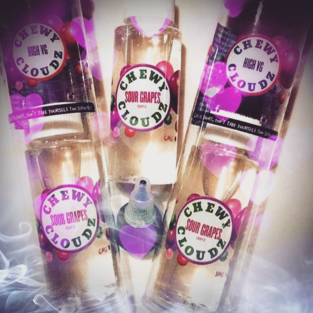 chewycloudz's tweet photo. This #ValentinesDay treat your #love to some Sour Grapes #bubblegum #eliquid. Available at https://t.co/zRNQGbwTBp #ecigs #vape #chewycloudz https://t.co/DKULupBHzT