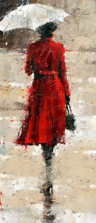 belaabelauthor's tweet image. Andre Kohn, &quot;Red coat&quot; #art  RT belaabelauthor #photo