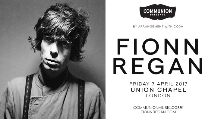 concert announcement: union chapel friday 7th of april 

Ticket link: Tickets.lnk.to/FionnRegan