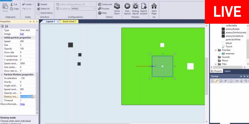 courseslivetv's tweet photo. Now On Air: "Master game development by building 60 practical projects" 
by @mammothcompany 
«https://t.co/fwBx0x6wxX» #construct2 #gamedev https://t.co/4vEUGxSmng