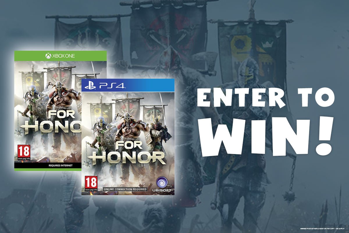 flubitweet's tweet image. #WIN a copy of #ForHonor on either #PS4 or #XBOX!! To enter simply FOLLOW &amp;amp; RETWEET! T&amp;amp;C apply: goo.gl/gpUXP1 #Competition