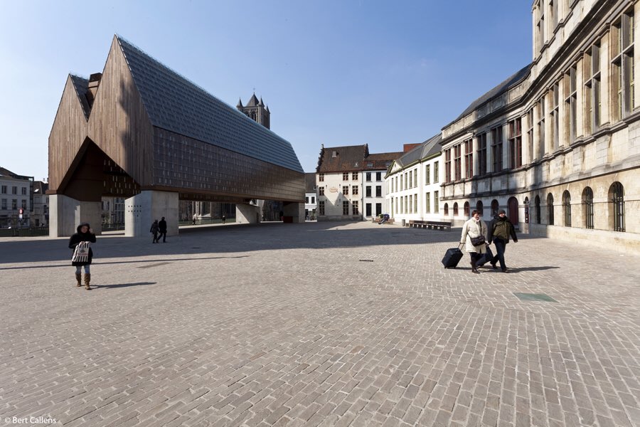 great_architctr's tweet photo. City Hall - Marie-josé Van Hee #gent #belgium #city #architecture #structure https://t.co/wsQNmtWJeB
