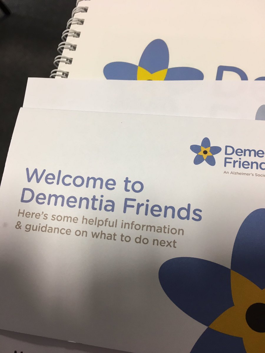 letsgetactiveuk's tweet image. We are just starting the days training to become dementia champions!