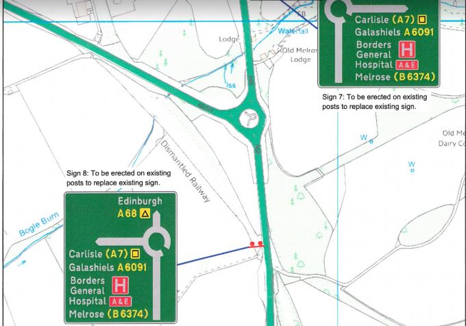 Finally Melrose will get the recognition it deserves at the A68 Ravenswood roundabout, planning also approved. Thanks again everyone