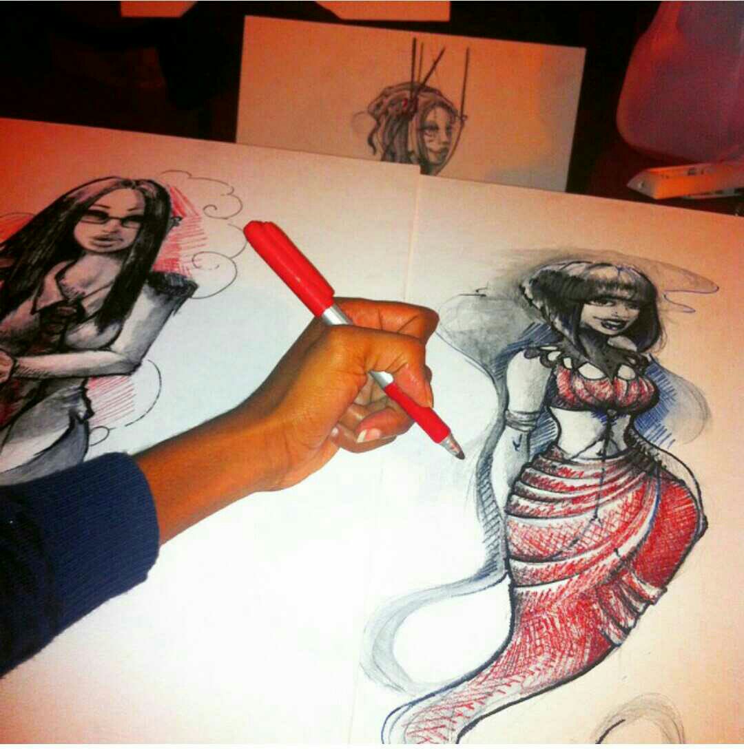 Erraticinkart's tweet image. Still #drawing #aintnothingchanged #erraticink