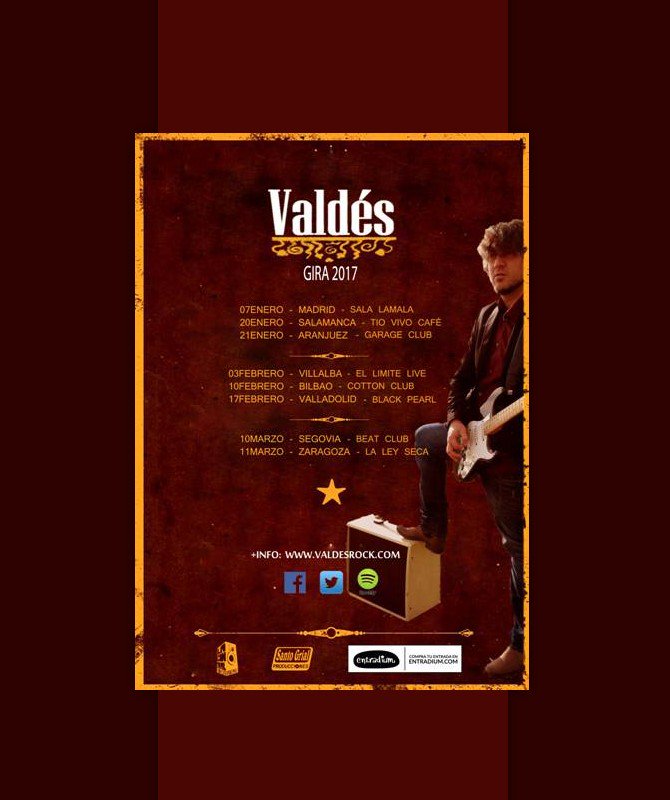 RockFM_ES's tweet image. Valdés es el nuevo proyecto de "El Liru" que da pistoletazo hoy en @ElLimiteRockBar en Villalba (Madrid) goo.gl/sR5Yqd
