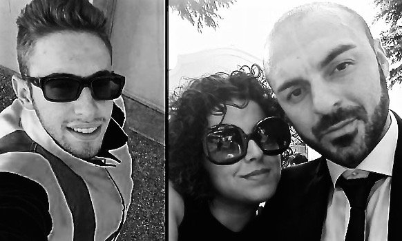 FilippoFacci1's tweet photo. L'assassino è quello della foto a destra, popolo di stronzi. https://t.co/gJWYSo1znt