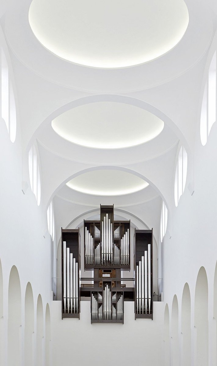 Minimalistic St Moritz Church Interior