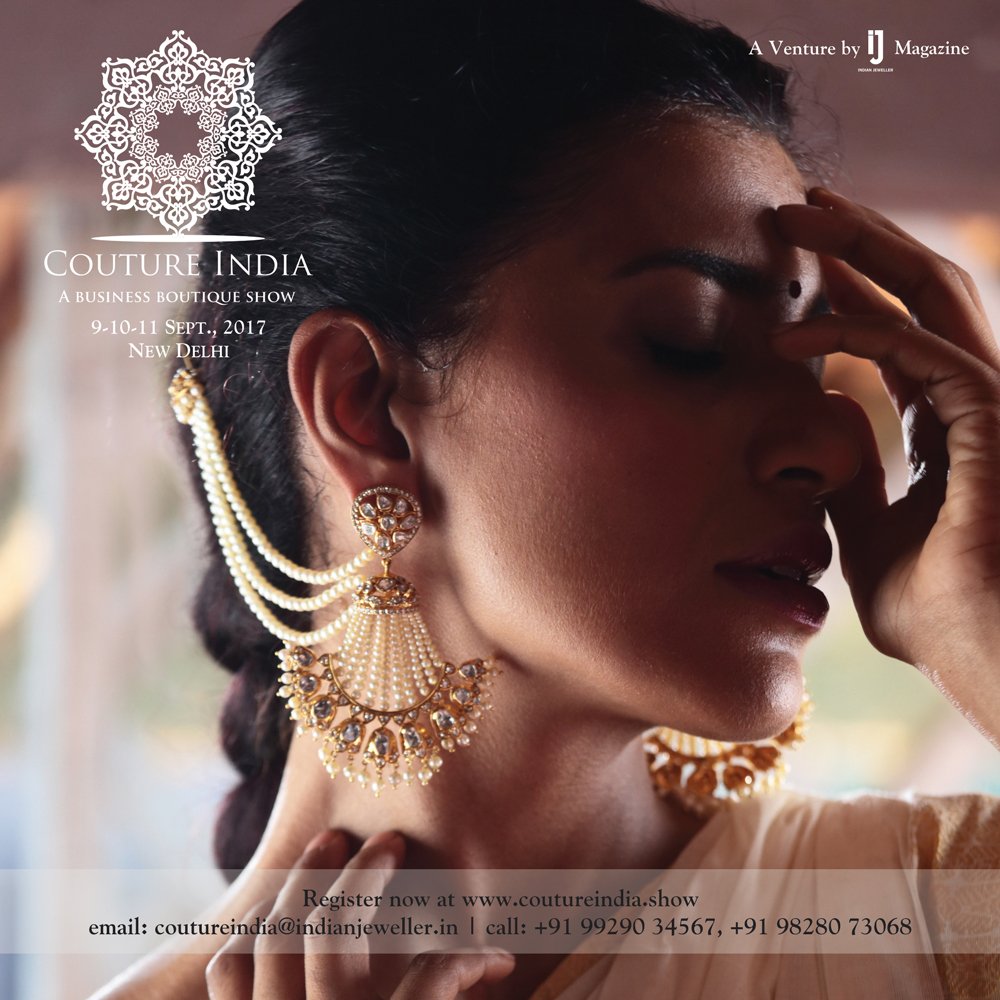 coutureind's tweet photo. Announcing dates for COUTURE India 2017 from 9th to 11th September at Taj Palace, New Delhi. See you there!
#CoutureIndia #SeptemberShow https://t.co/1QowmQUA1l
