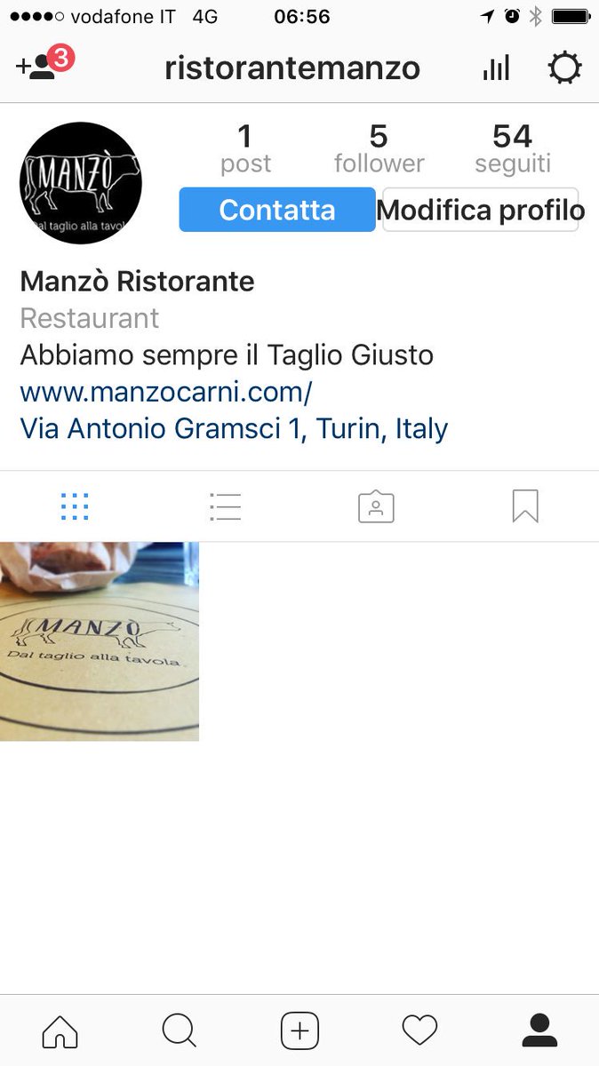 ManzoSocial's tweet photo. Siamo anche su #Instagram vi aspettiamo a pranzo #LunchTime #Manzò #MeatPoint https://t.co/8M6P1GZyp6