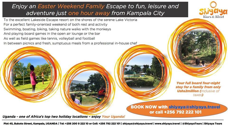 ShiyayaTours's tweet photo. Get your #EasterInUG plans underway early: https://t.co/XReSQPkYq8