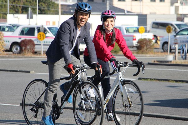 佐々木萌詠 自転車