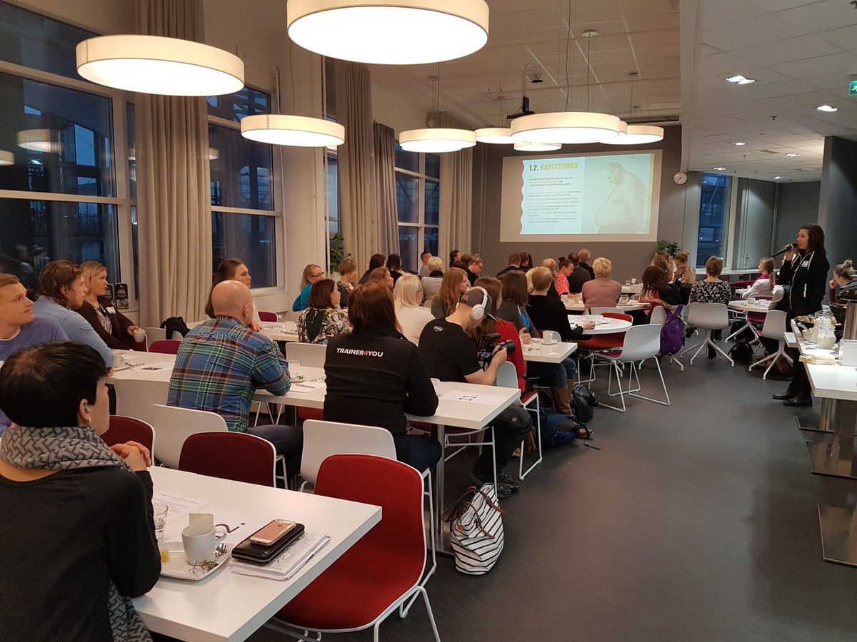 liamariajulie's tweet photo. What it takes to get a good energy level? Sanni Nyberg/Trainer4you #TPBB #TPevents #technopolisPlc #Trainer4you  #jyvaskyla https://t.co/15AOsDPDjn