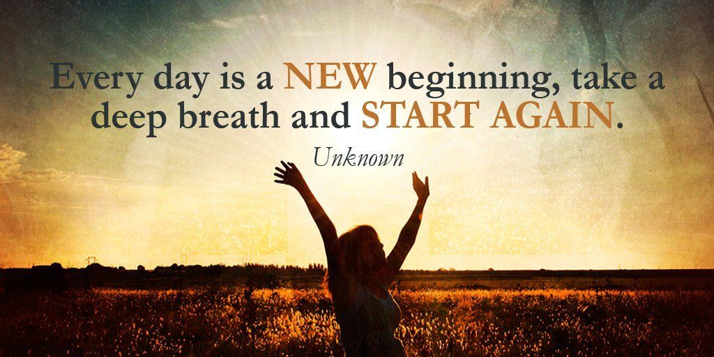 SydesJokes's tweet photo. Every day is a NEW beginning https://t.co/QRRhiuy5hE #Quote #QuoteoftheDay #click #clickad #adclick via @SydesJokes (Please #Retweet) https://t.co/9ZwYe6LPt7