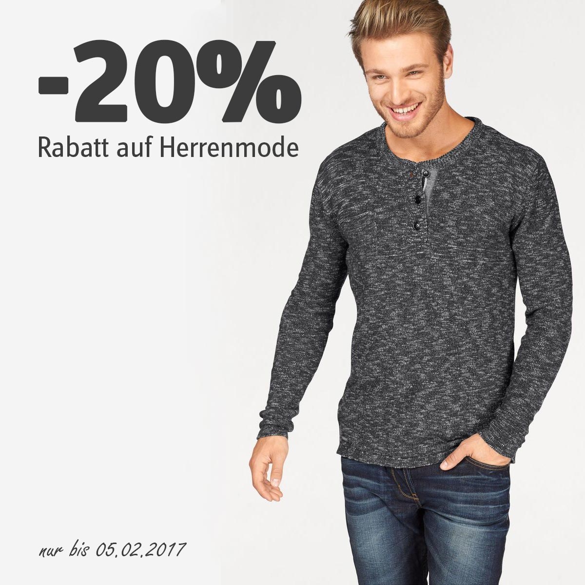 ackermann_ch's tweet photo. Man(n) kann alles tragen! Deswegen gibt es jetzt: -20% Rabatt auf Herrenmode geschenkt! Hier einlösen ➡ https://t.co/kOJ65SKbNZ https://t.co/ObFBZhEsHB