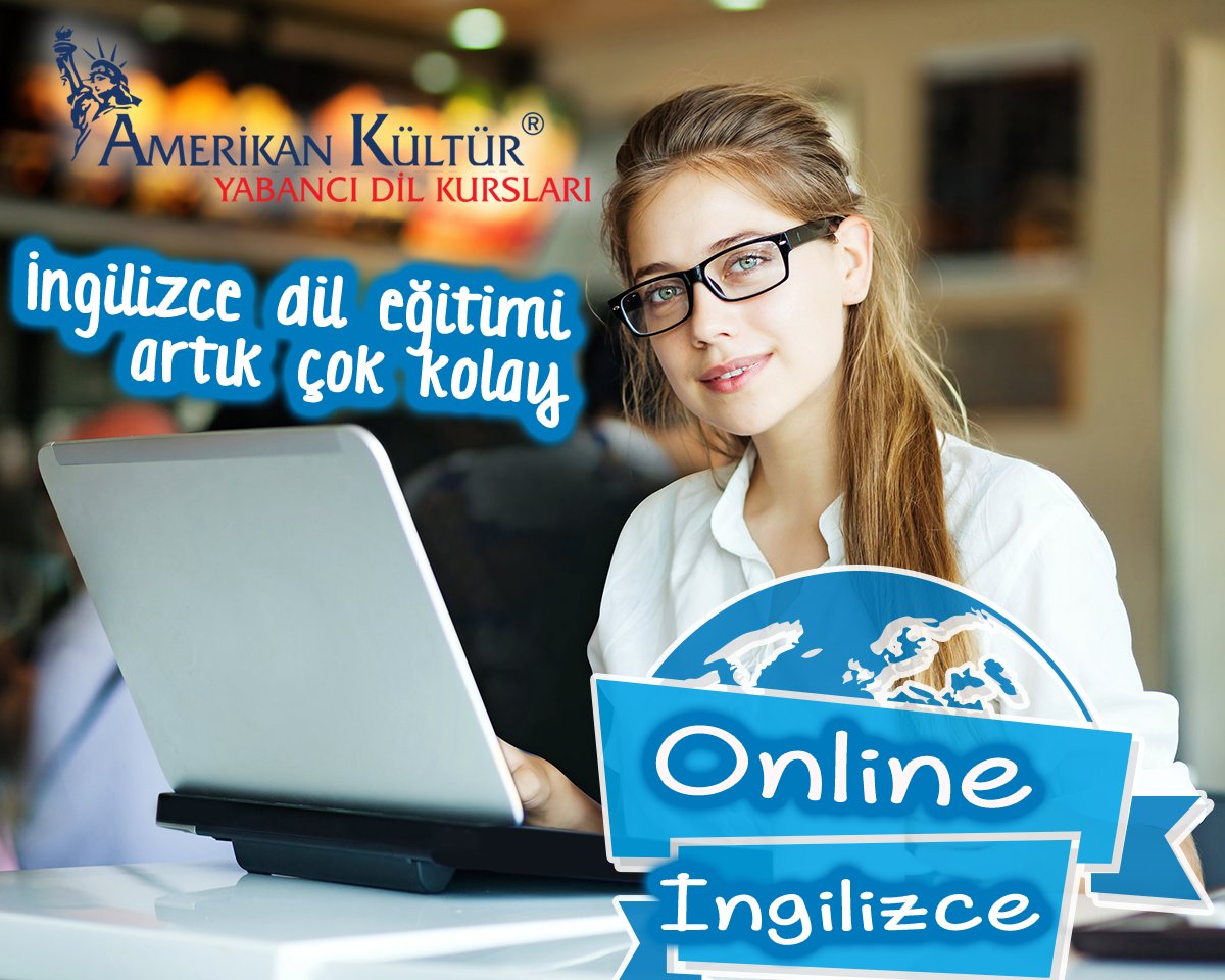 Evinizden, işyerinizden sınırsız Özel ders ile İngilizce
#AmerikanKültürDilKurs İle Online İngilizce
İngilizce Dil Eğitimi Artık Çok Kolay