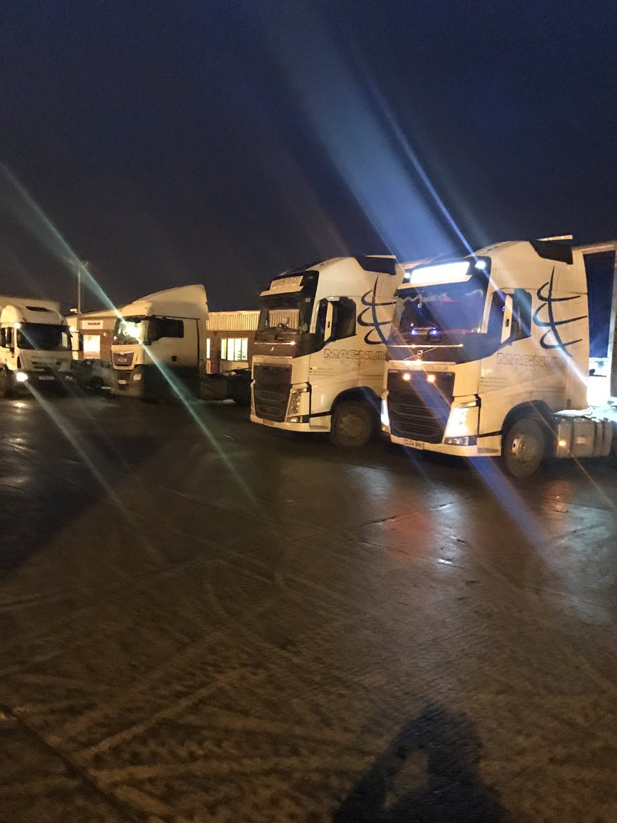 Magnum runs 24 hours a day!! Making sure it's customers freight gets delivered on time.