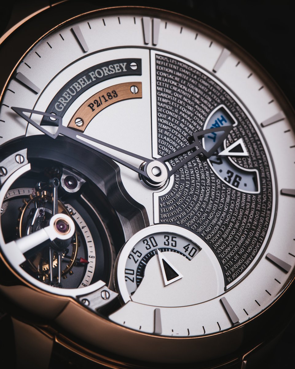 GreubelForsey's tweet photo. #GreubelForsey,#robertgreubel, #stephenforsey, #Tourbillon24Secondes, #SIHH2017, https://t.co/5oO7ArqS8D