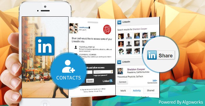 algoworks's tweet image. Sharing with you an ultimate #TechnicalGuide to Integrate #LinkedIn with #MobileApps - linkedin.com/pulse/integrat… #iOSapps #androidapps
