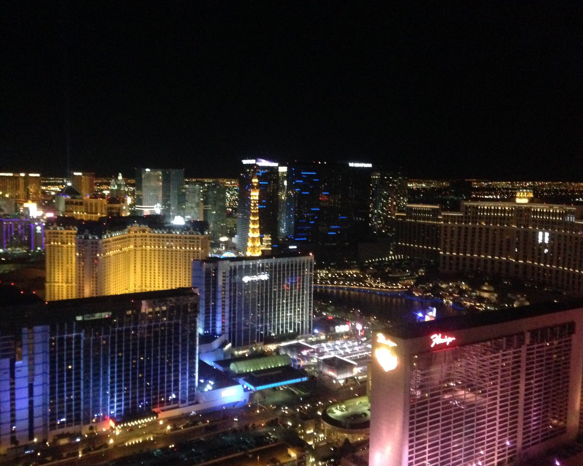 Amazing view of Vegas #befabulous thank you @PaulOrlander_TD