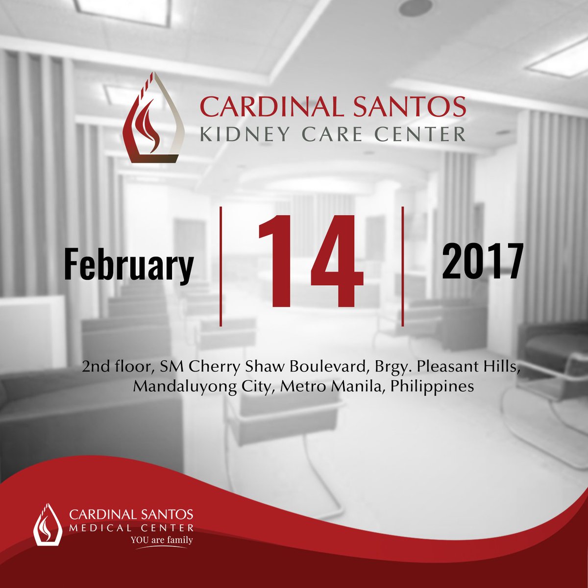 CardinalSantos's tweet photo. CSMC is opening more dialysis treatment stations in its newest offsite hemodialysis clinic. See you on the 14th! #csmccares #kidneys https://t.co/Cejrsf0FVy