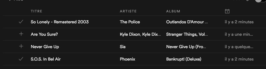 lcnkeith's tweet photo. @Spotify_France Bon si jamais quelqu'un cherche une stagiaire, coeur à prendre (@DeezerFrance ? @UMusicFrance ?) 🌸
https://t.co/0uXBmoCpsp https://t.co/PSos75rSX1