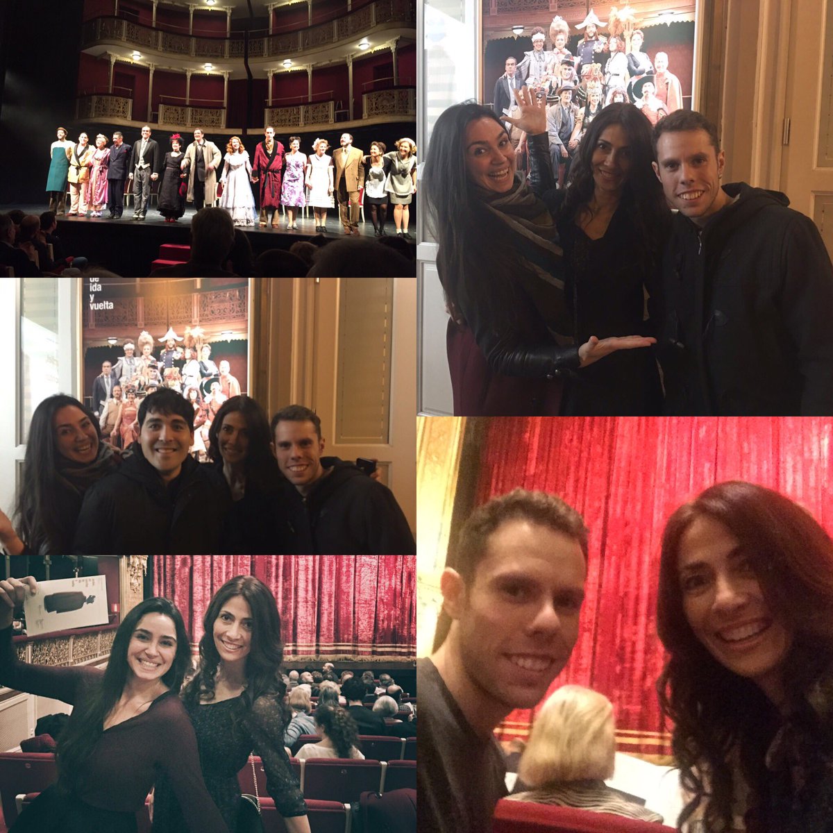 BmmartaMarta's tweet photo. Mucho #teatro ! 💙💙@Juanje_PM @LeticiaAlvarezL . Enhorabuena #luisflor y elenco de #jardielunescritordeidayvuelta @centrodramatico https://t.co/AJggUi0D5Z