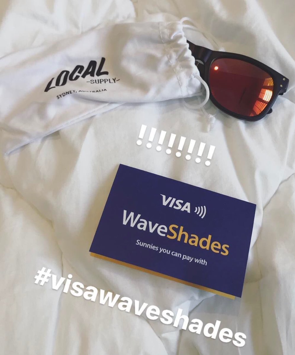 OOOH WHATERTHOOOSE? 

we're gonna hit <a href="/lanewayfest/">Laneway Festival</a> w these sick <a href="/LocalSupply/">Local Supply</a> x @VisaAU #visawaveshades tmrw. 😎

📲 instagram.com/projectu