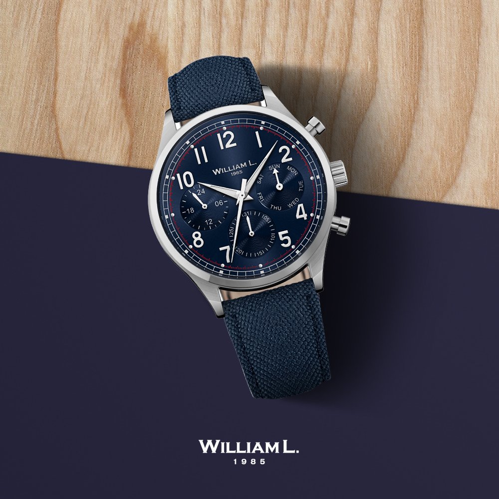 william l vintage style calendar