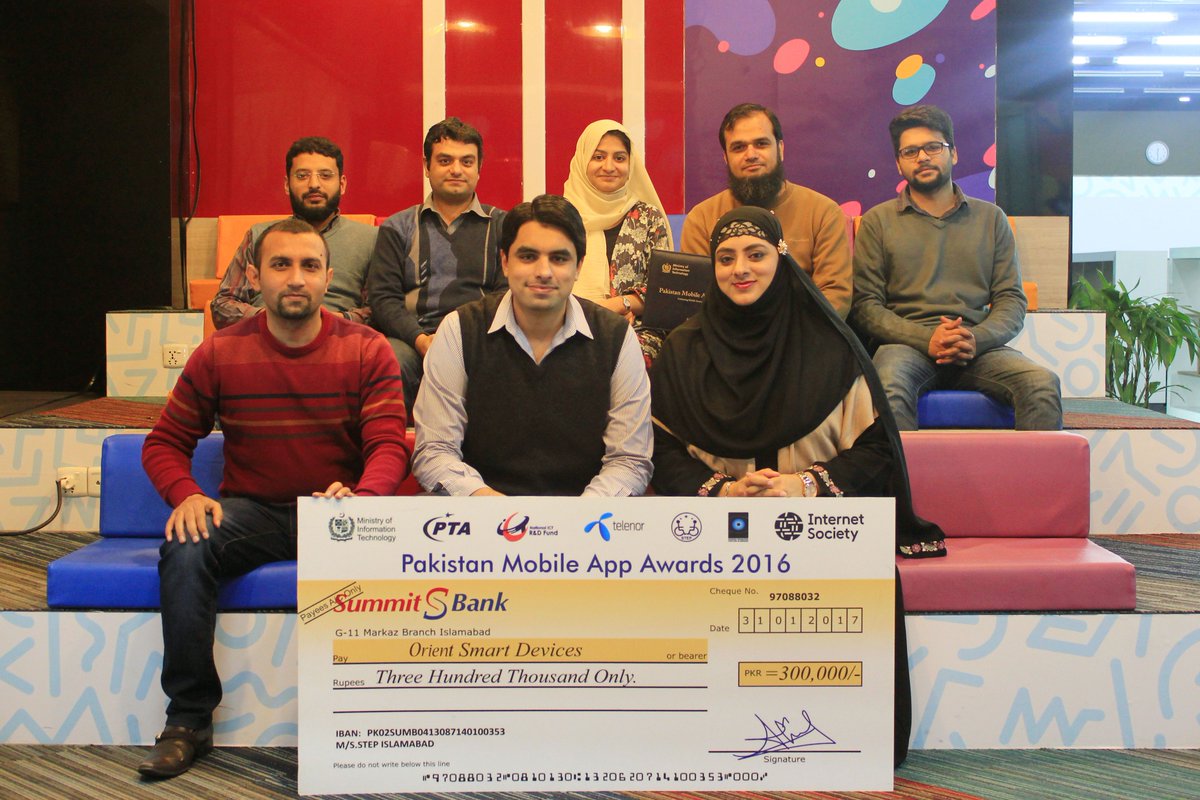 PlanX_PITB's tweet photo. PlanX #startup @smartdevicesio won 1st place at Pakistan's Mobile App Award by the President of Pakistan! Read here: https://t.co/KW4aFEvTD5 https://t.co/8ulRVa8o3w